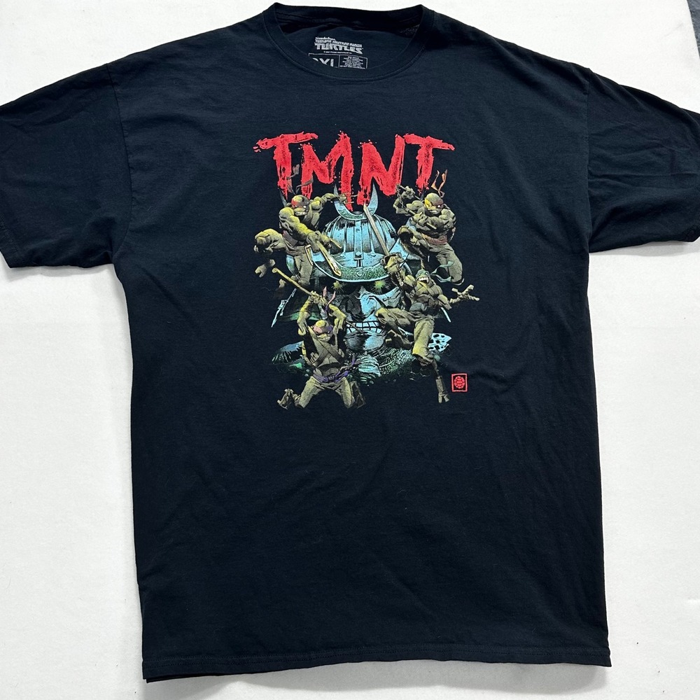 TMNT Mens 2XL T-Shirt Black Samurai Shredder LootCrate Exclusive‎ Graphic Tee